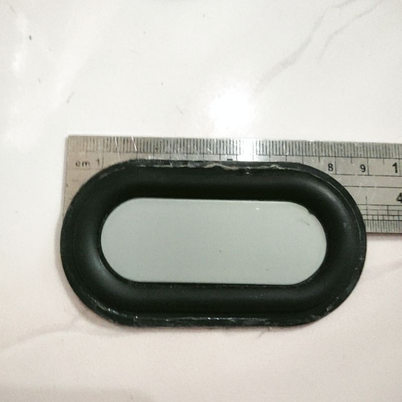 Bass radiator 3,5 inch 88mm plat besi woofer pasif copotan membran besar