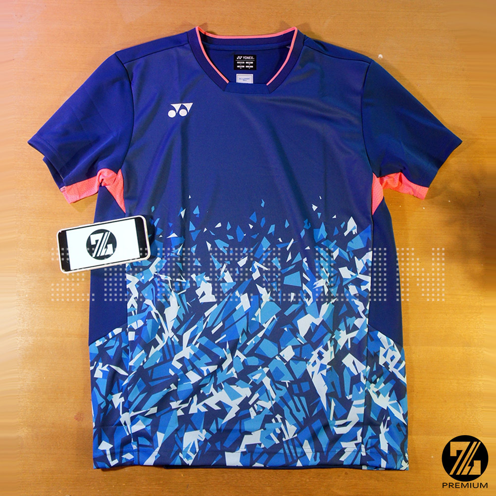 BAJU / KAOS JERSEY BADMINTON YONEX 10519 TEAM JAPAN SHIRT ORIGINAL
