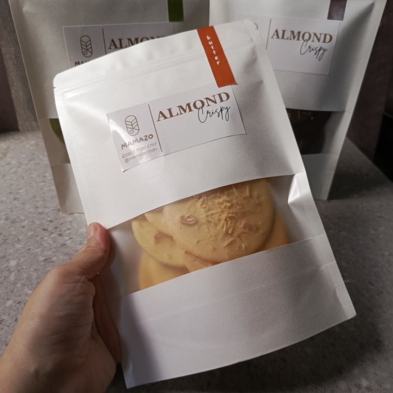 

Biskuit Keju Almond Crispy Original (Butter)