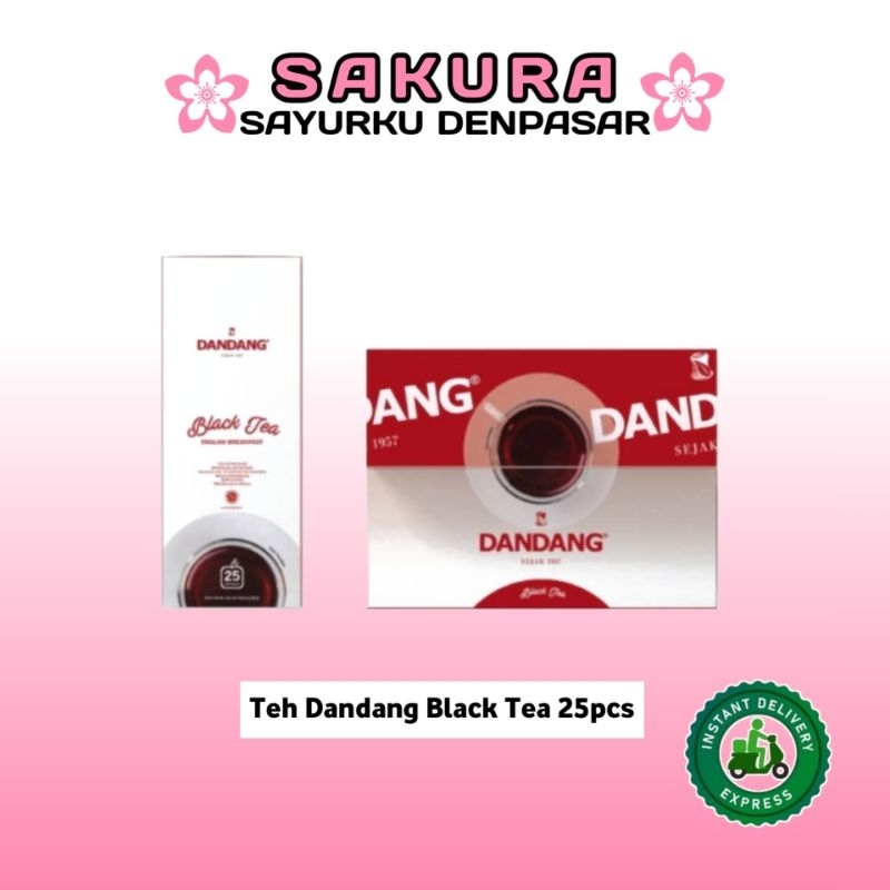 

Teh Celup Cap Dandang Black Tea isi 25 kantong - SAKURA