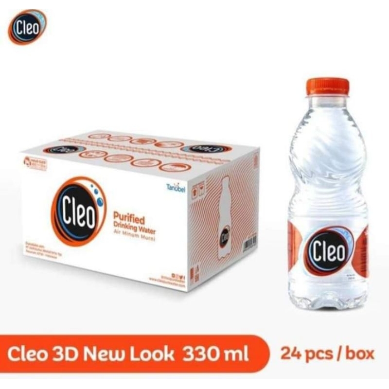 

Cleo botol 330ml ukuran sedang