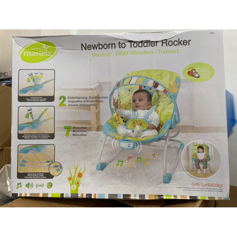 MASTELA NEWBORn to TODDLER ROCKER| BOUNCER Baby