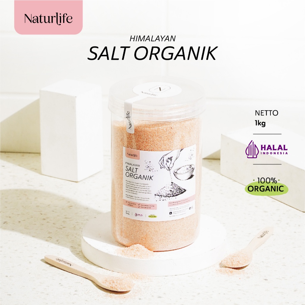 HIMALAYAN SALT ORGANIC 1000G / PINK HIMALAYAN PREMIUM PAKISTAN / HIMALAYAN SALT ORIGINAL / GARAM HIM