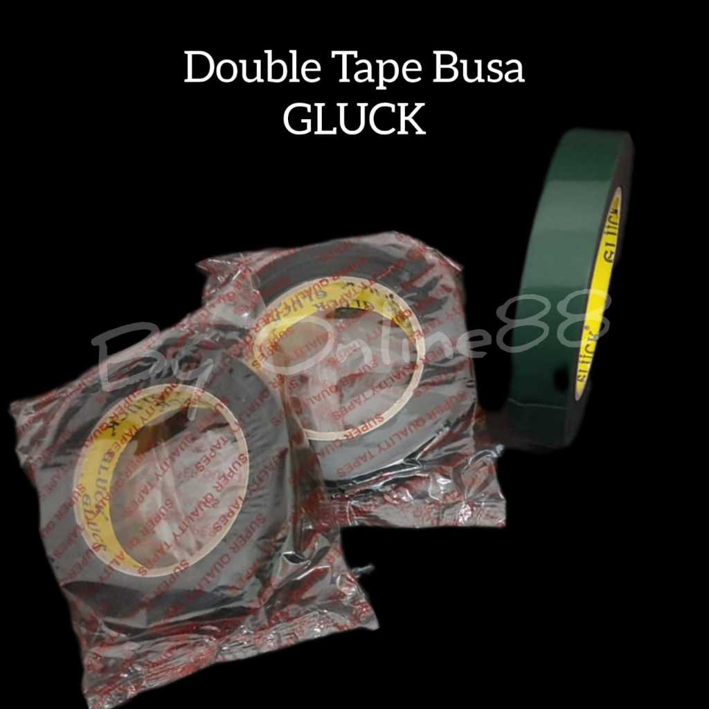 

Double Tape 22mm X 5m - Double Tape Busa Hitam