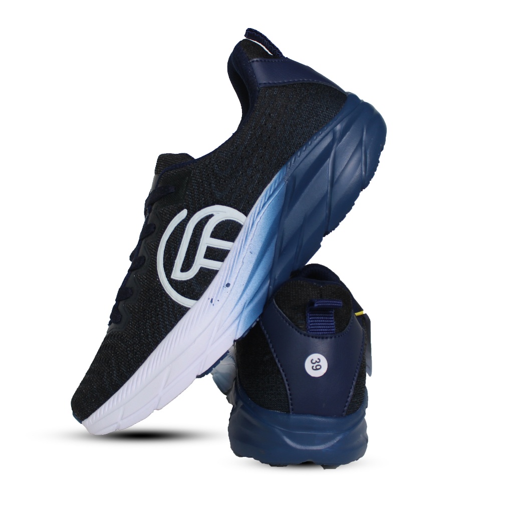 (GRATIS KAOS KAKI) Sepatu Pria dan Wanita terbaru, Sneakers sport ringan dan lentur,sepatu NAVY olah