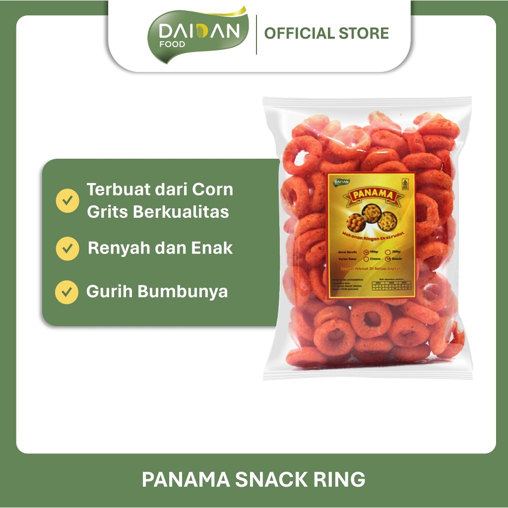 

Panama Snack Ring 100 gr