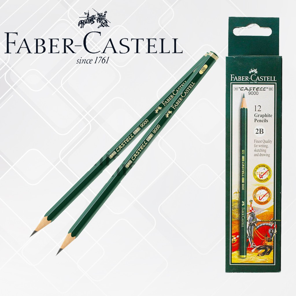 

Pensil Faber Castell 2B ( 1 Pak Isi 12 pcs )