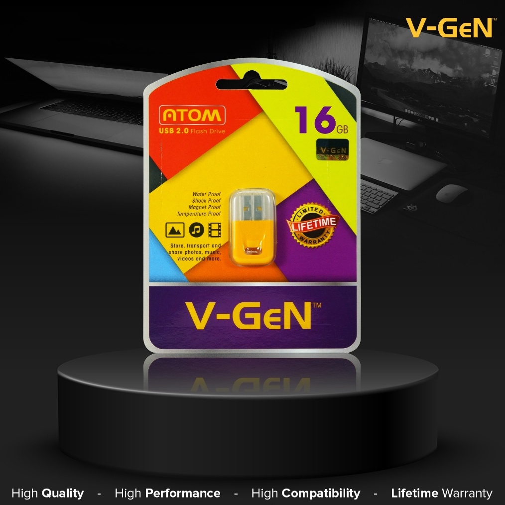 KODE G93F VGeN USB Flashdisk 16GB ATOM Water Proof  Flash Disk  Flash Drive 16 GB Vgen