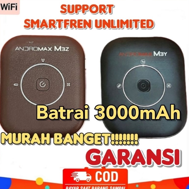 KODE Y19Q WiFi Modem portabel Andromax Smartfren unlimited M3Z M3Y M2Y Bisa Smartfren unlimited  Sma