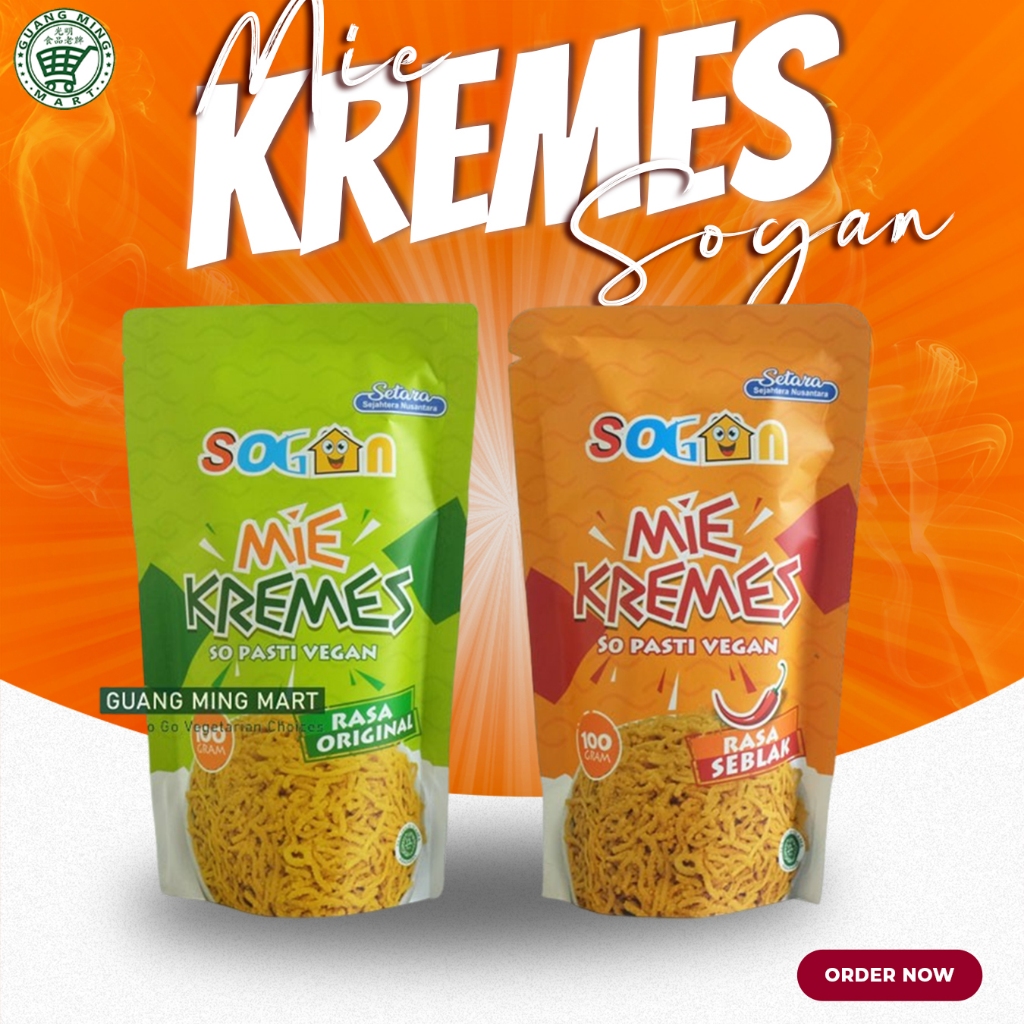 

[PROMO SALE] 10% OFF Mie Kremes Sogan Vegetarian & Vegan Friendly