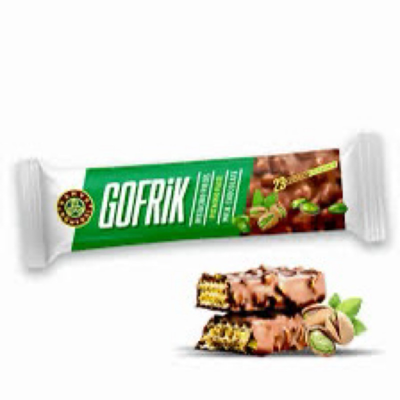 

READYYY GOFRIK COKLAT PISTACHIO enak bgt kakkkk