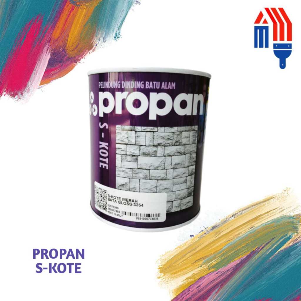 Propan Stonkote /Cat Pelapis Dinding Batu Alam STONKOTE (1 KG) - CLEAR / S-Kote Propan