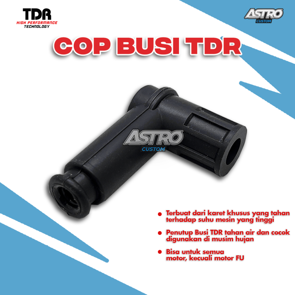 Cop Busi TDR RACING Universal Vario Genio Beat Scoopy Mio 125 Jupiter Nmax Aerox Lexi Cangklong Busi