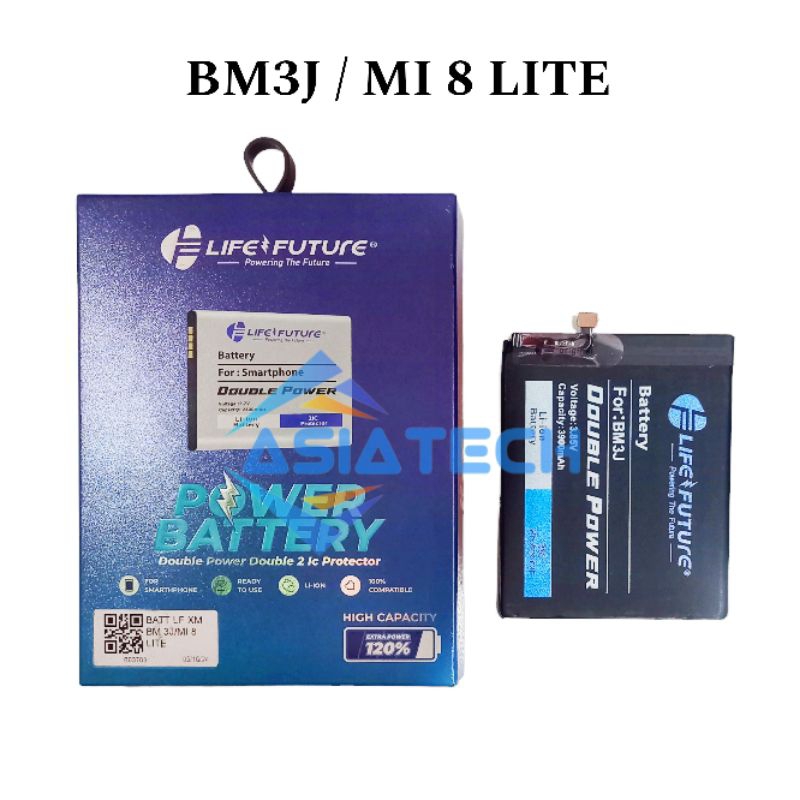 BATERAI BM3J XIAOMI MI 8 LITE LF DOUBLE POWER ORIGINAL NEW