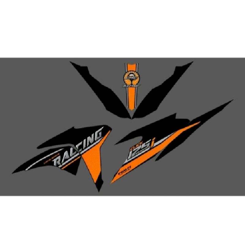 STRIPING TRANSPARAN VARIO OLD 125 BOHLAM MOTIF RACING