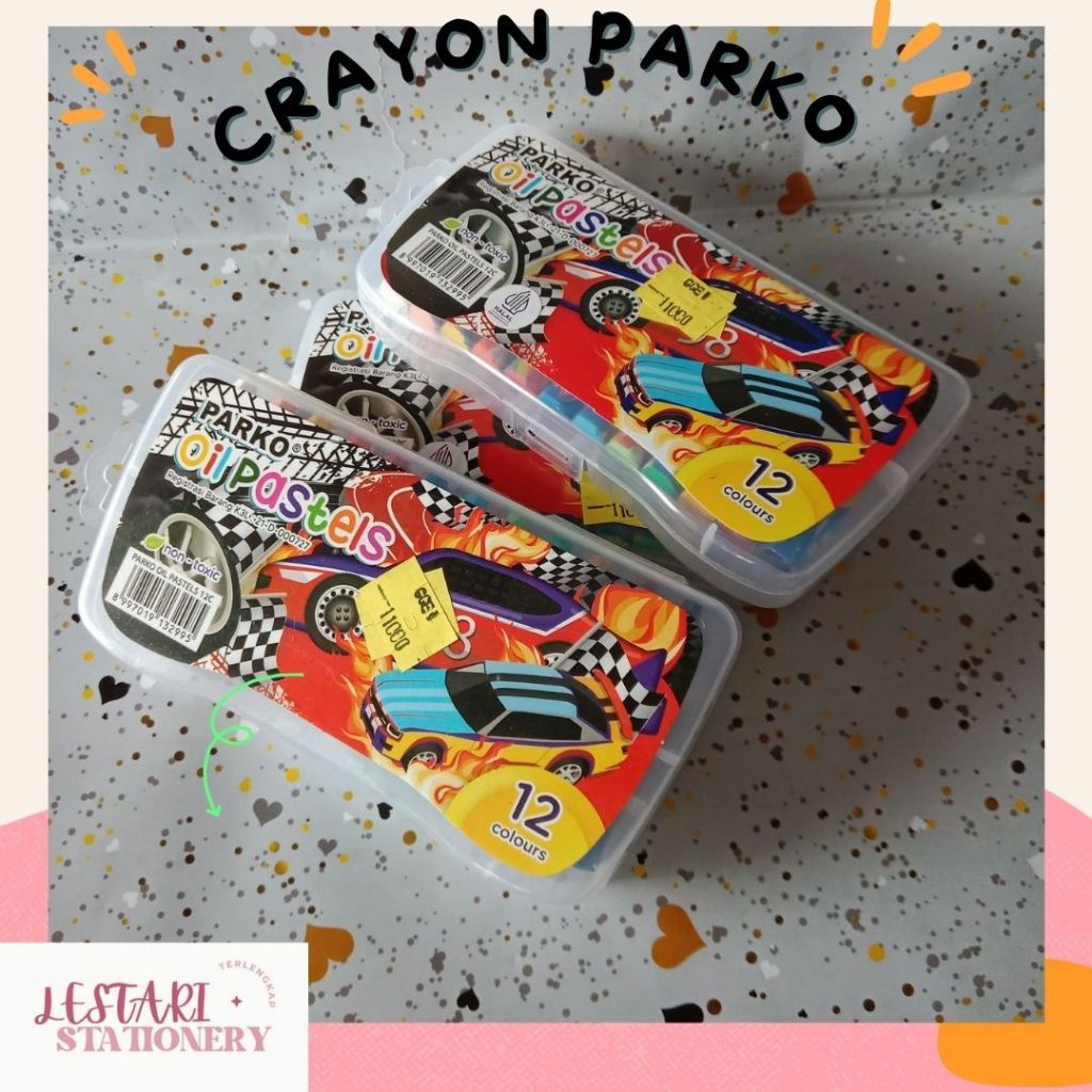 

Crayon Parko | Crayon Mewarnai | Crayon Murah Lestari Stationery