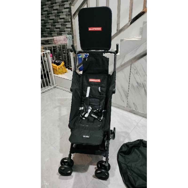 stroller treveling cocolatte minima like new preloved