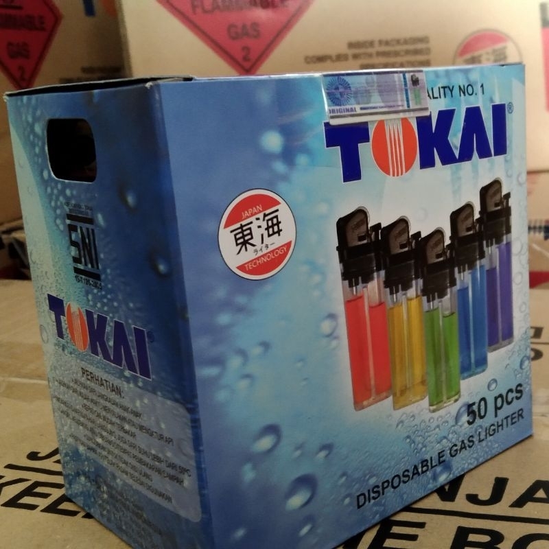 korek gas Tokai original isi 50 pcs