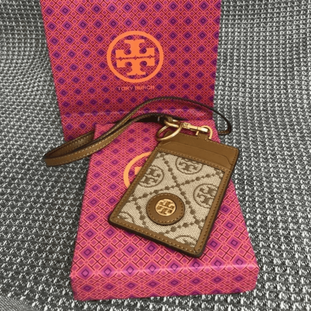 

B-T Monogram Lanyard - Hazelnut