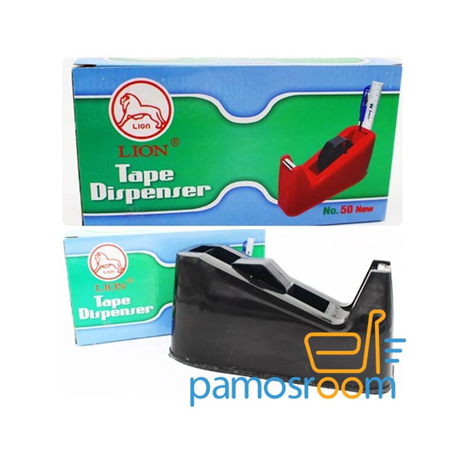 

TAPE DISPENSER LION NO 5 NEW 1 INC TEMPAT ISOLASI SOLATIP CUTTER