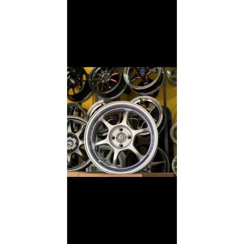 velg advan Ring 16×7in et40 pcd 4×100 velg baru
