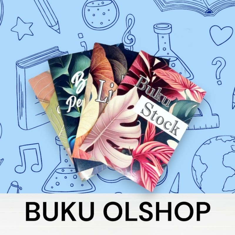 

BUKU ONLINE SHOP / REKAP PENJUALAN / PEMBUKAAN / LIST ORDER / STOK /