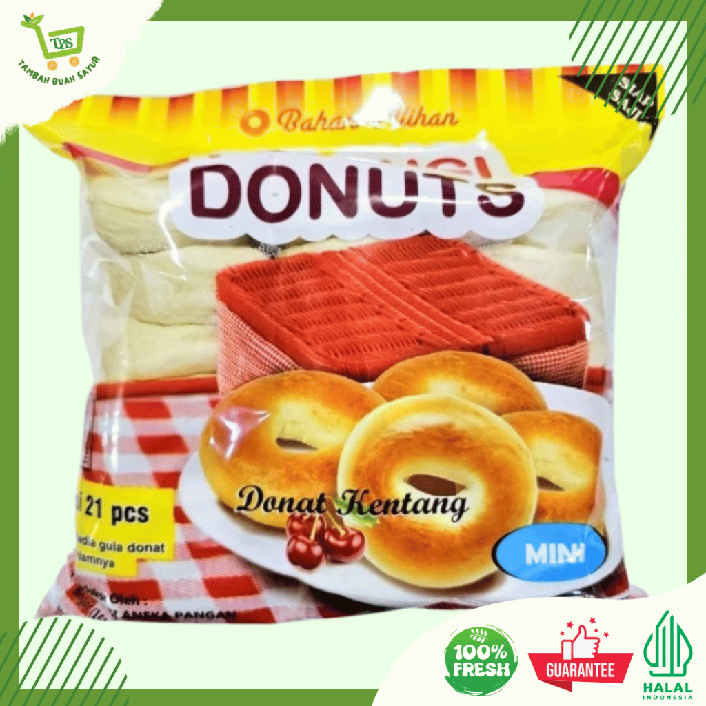 

PELANGI DONUTS MINI 21 | Tambah Buah Sayur