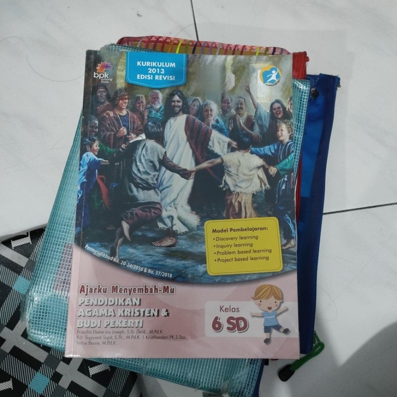 Pendidikan agama kristen dan budi pekerti kelas 6 buku agama