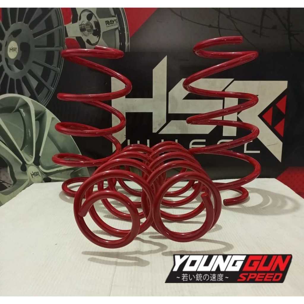 Lowering Kit Ertiga - Per Mobil Ceper HSR Red