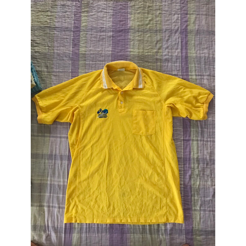 poloshirt asics big logo bekas