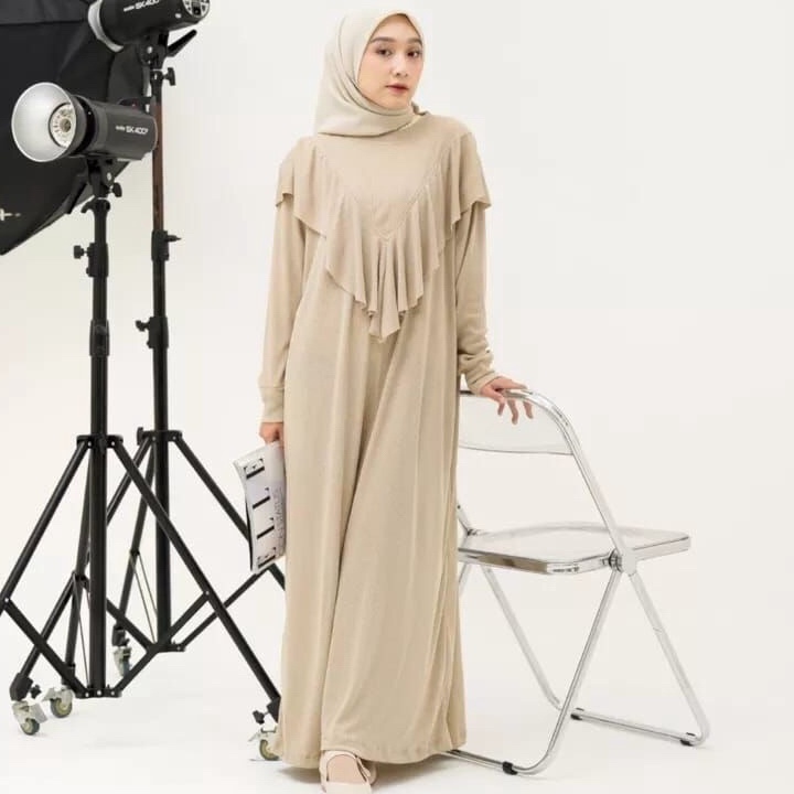 FSASH SALE Lady Dres Blouse Knit RibBaju Kurung WanitaPakaian Kurung WanitaStelan Muslim Wanita