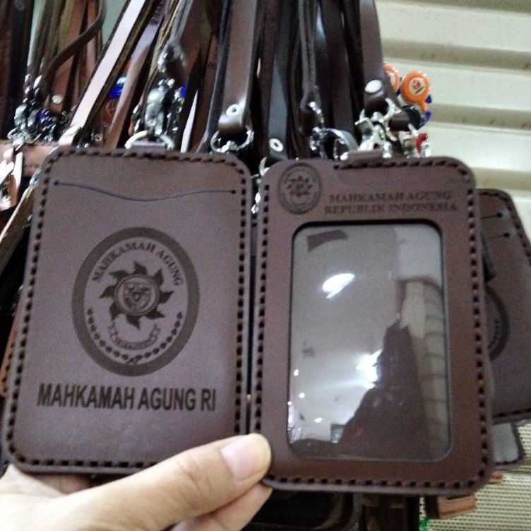 

Name Tag Id Card Mahkamah Ag Asli kulit
