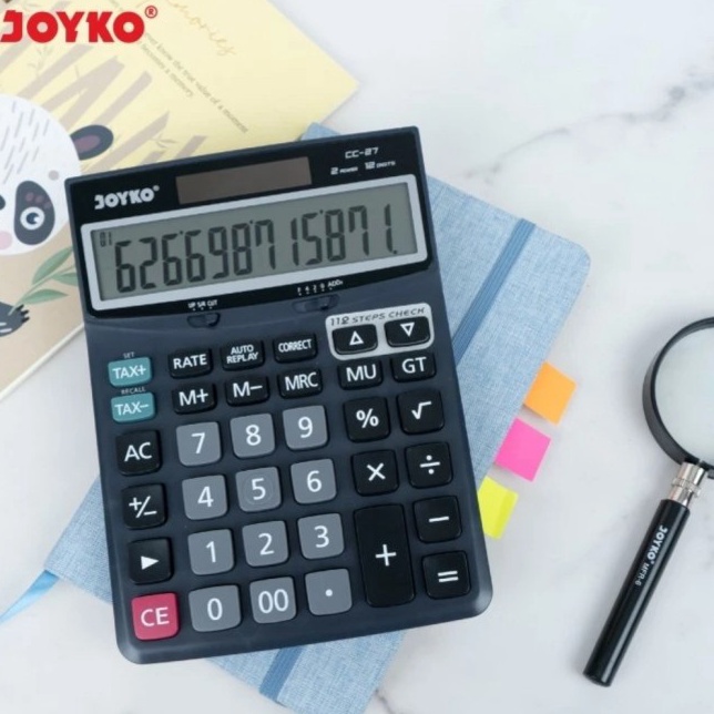 

JOYKO CC 27 CHECK CORRECT CALCULATOR ORIGINAL Kalkulator Meja spt DJ12D