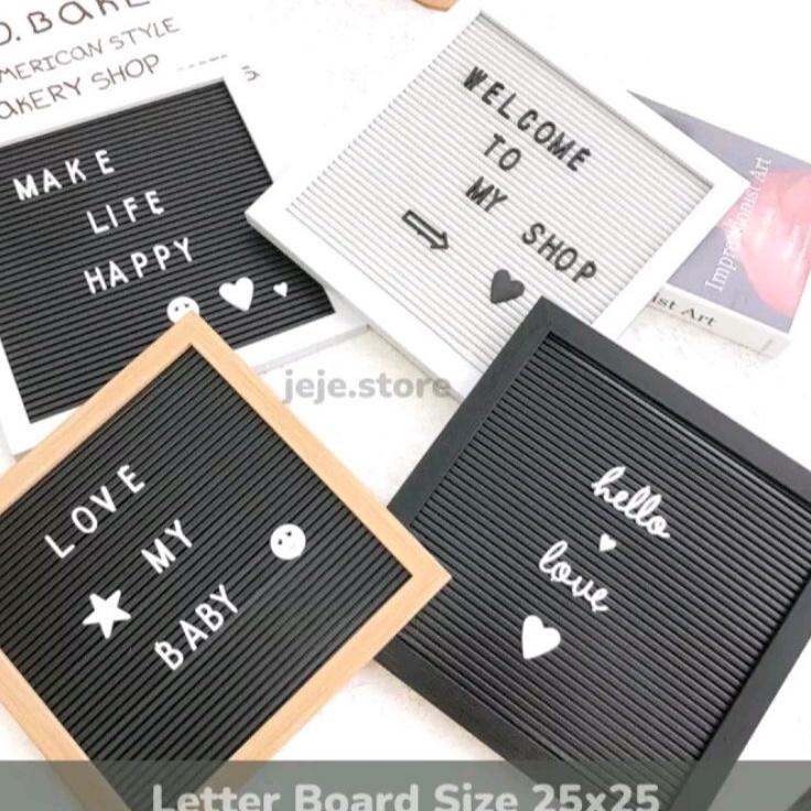 

Tiara best Seller Papan Nama Bayi Felt Letter Board Set Papan Hurup Letter Boar Papan Nama Bayi