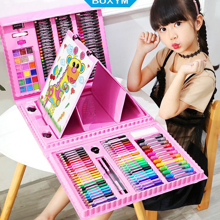 

Anak Crayon Mewarnai Pensil Krayon Set Warna Alat Menggambar Art Mewarnai Hadiah28 pcs