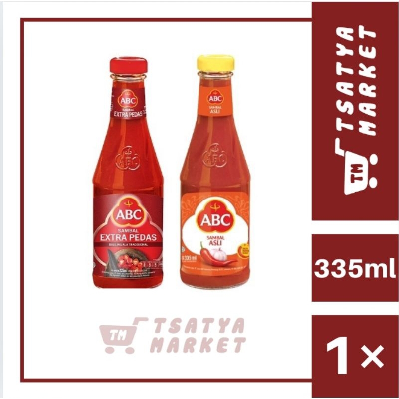 

ABC SAMBAL BOTOL KACA 335ML