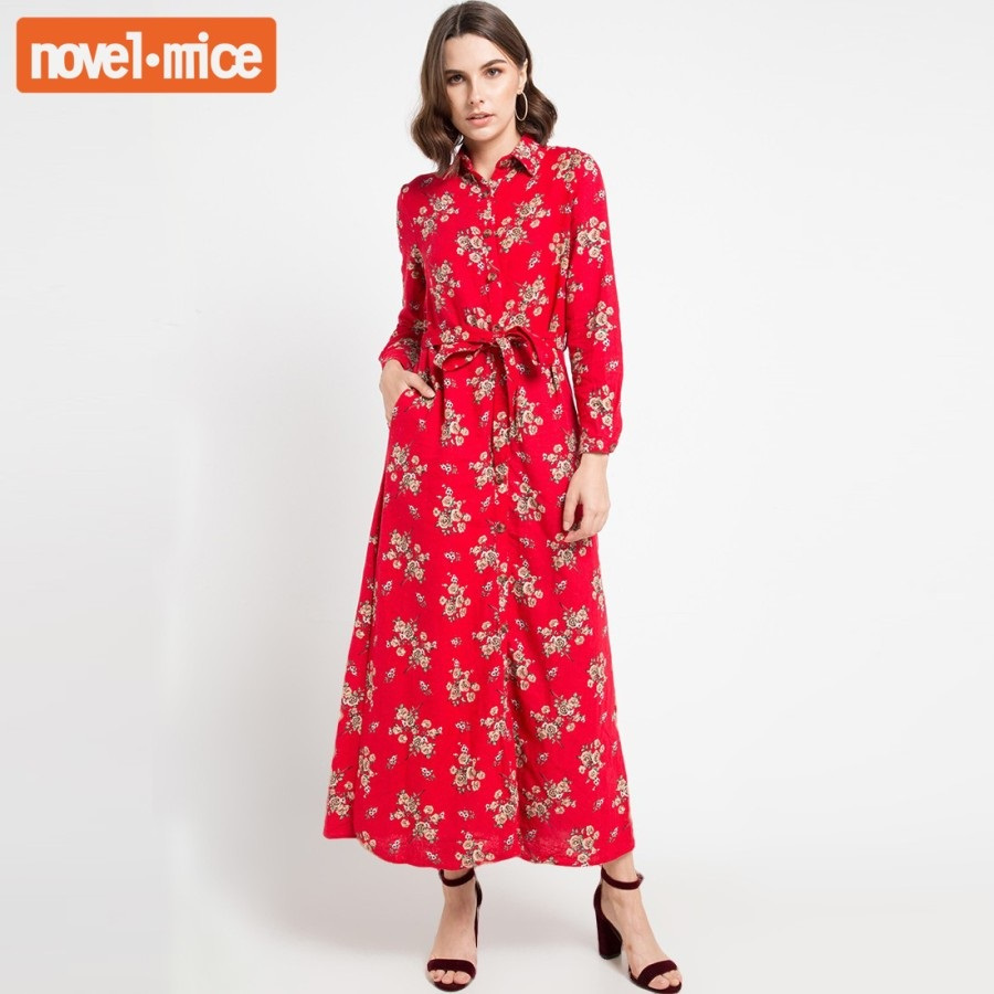 MATAHARI - NOVEL MICE GAMIS DRESS WITH TAG