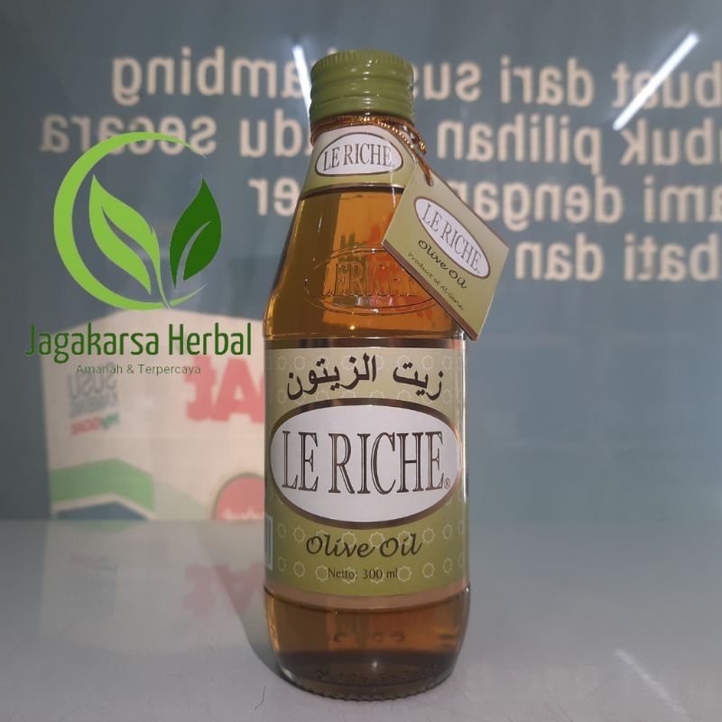 Minyak Zaitun LE RICHE Olive Oil 300ml | Minyak Zaitun 100% Original | Minyak Zaitun Murni