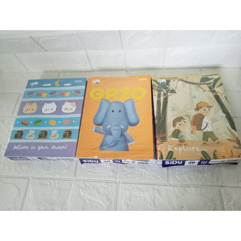 

Buku tulis sidu 38 lembar Buku tulis sidu 38 lembar