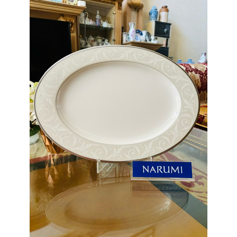 Piring Saji Serving Plate Narumi Nocturn  Mewah Cantik