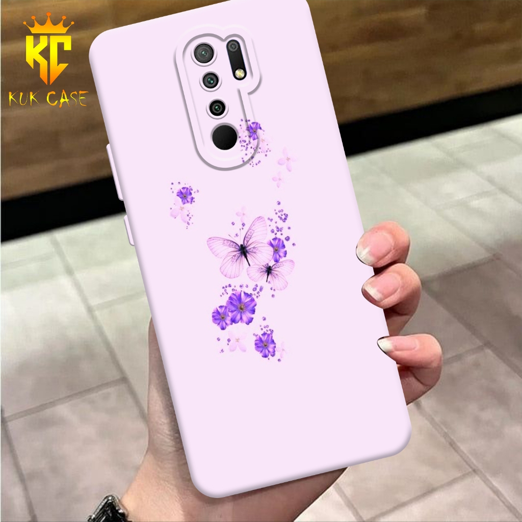 Case Motif REDMI 9 Aesthetic Bahan Softcase silicon Lentur - Skin /  Casing Handpone