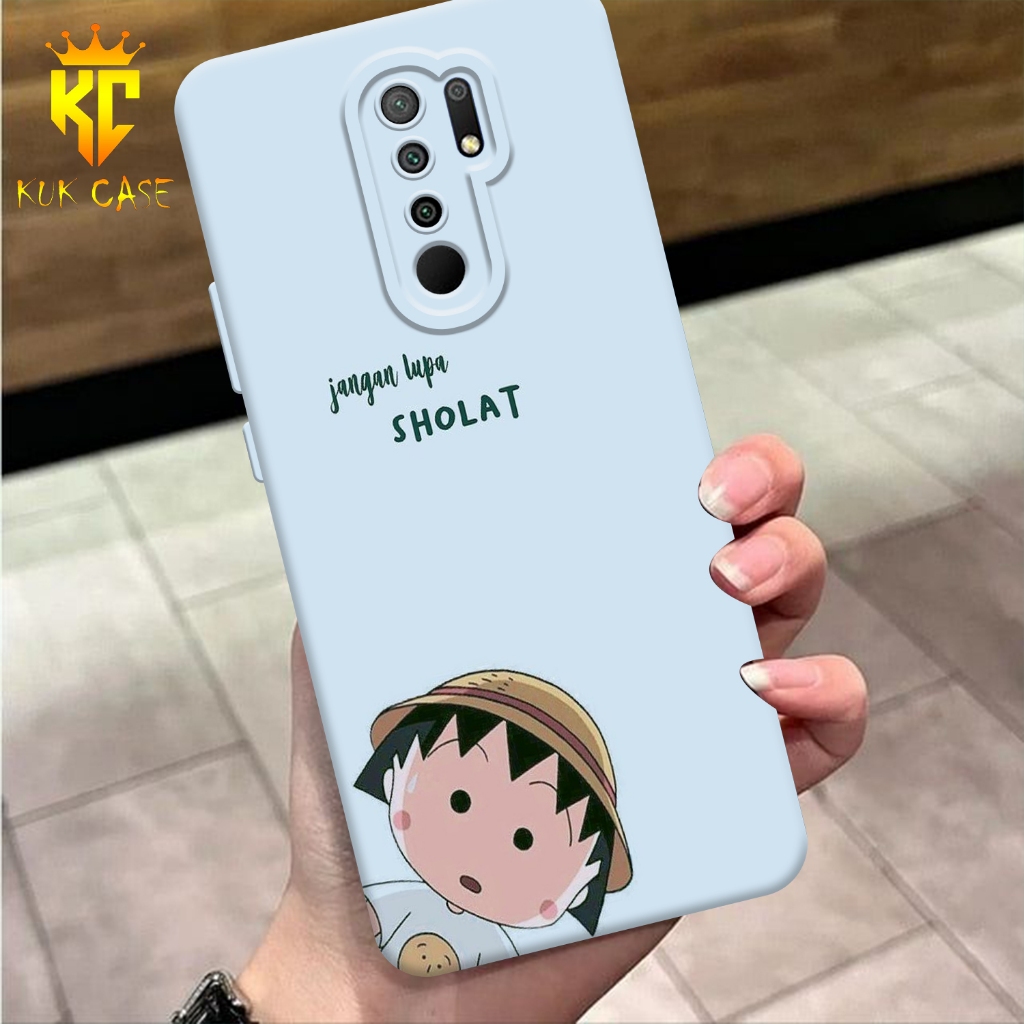 Case Motif REDMI 9 Aesthetic Bahan Softcase silicon Lentur - Skin /  Casing Handpone
