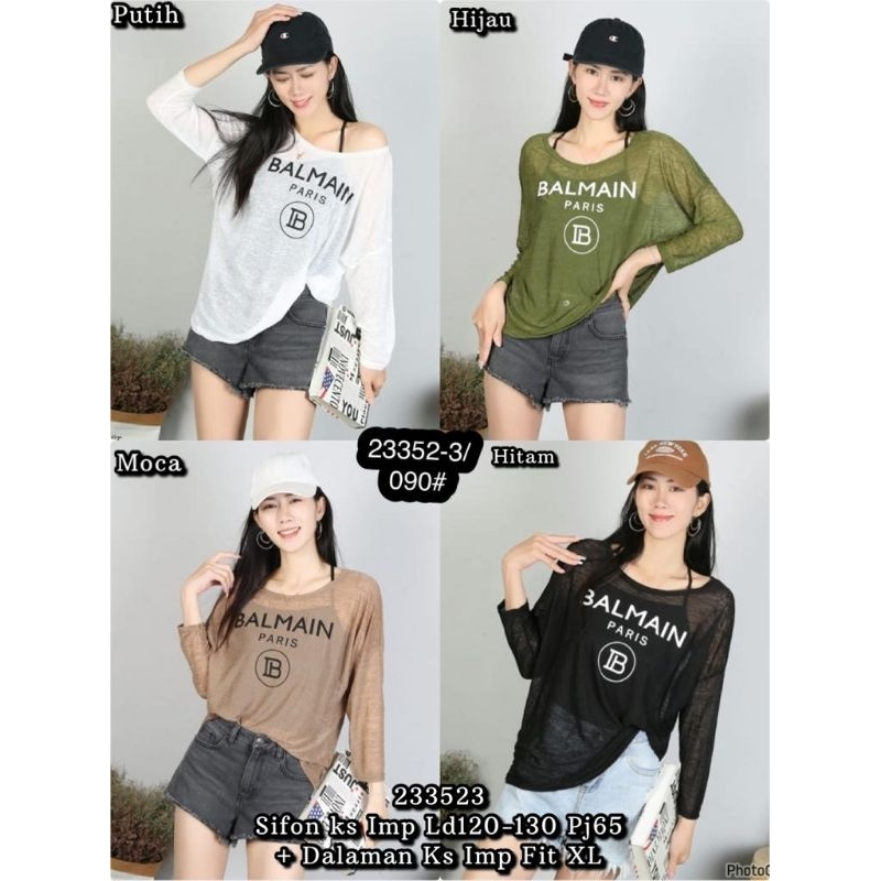 LF 233523 ATASAN KAOS SIFON JUMBO BKK