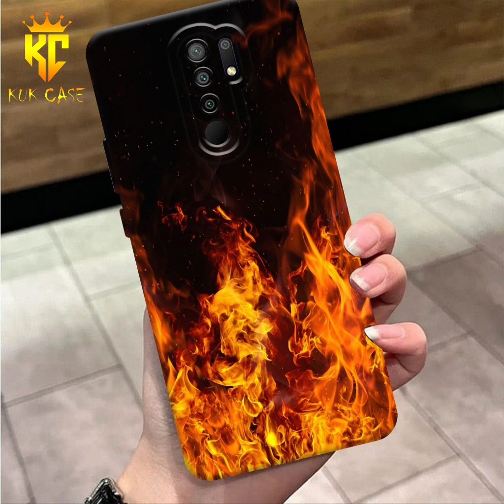 Case Motif REDMI 9 Aesthetic Bahan Softcase silicon Lentur - Skin /  Casing Handpone