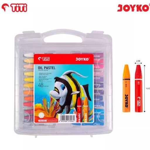 

Terbatas KRAYON CRAYON TITI JOYKO 48 WARNA OIL PASTEL