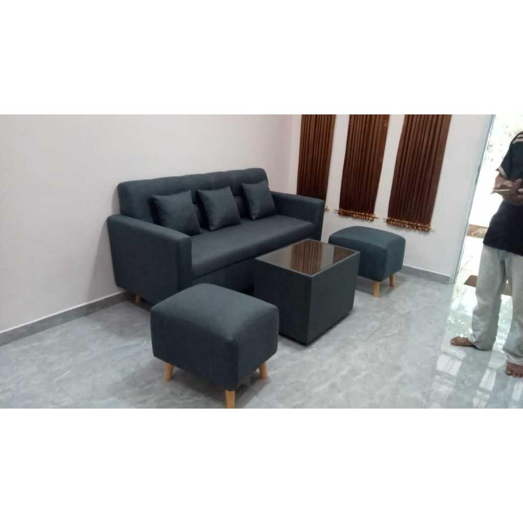 Sofa Kursi Tamu JUMBO mewah, Sofa kursi Santai, Sofa Sudut Modern BATAM
