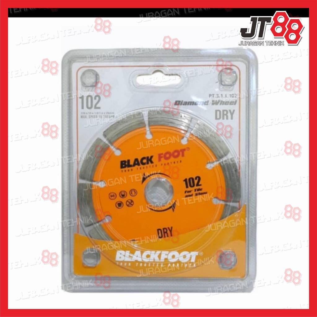 BLACKFOOT Diamond Wheel 102 DRY