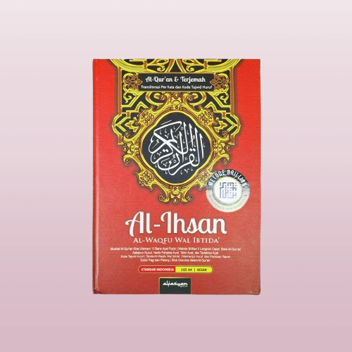 Al Quran Al Ihsan A4, Al Quran Hafalan, Al Quran Terjemah A4, Al Quran Tajwid 6 Metode Brilian