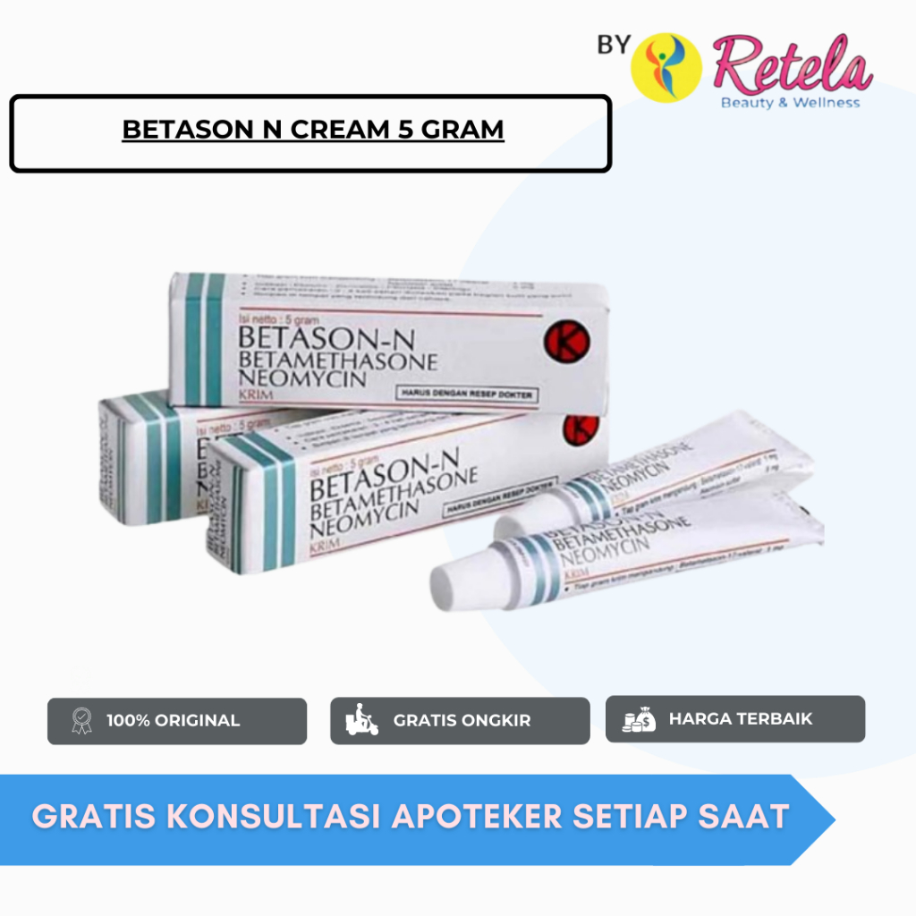 BETASON N CREAM 5 GRAM/ BETAMETHASONE