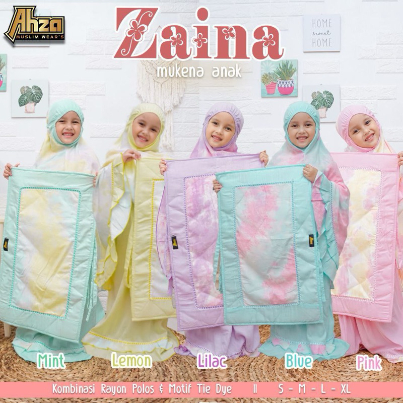 MUKENA ZAINA BY AHZA - mukena anak Premium